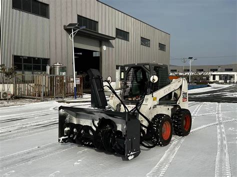 skid steer snow blower deep snow|skid steer snow blower manufacturers.